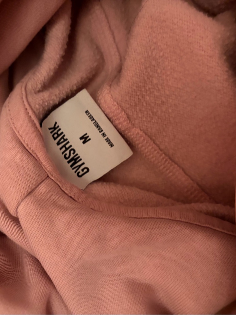 Gymshark Dusty Pink Logo Hoodie - Picture 3 of 3